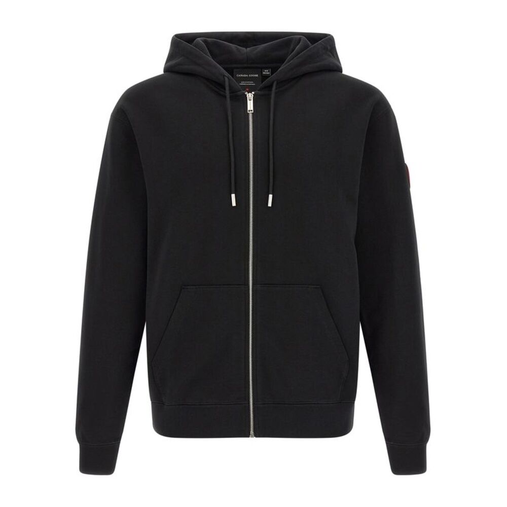 Canada Goose Black Cotton Men's Sweatshirt